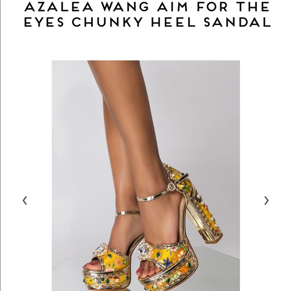 ISO!!!! AZALEA WANG PLATFORM HEELS!!!! - Picture 1 of 2